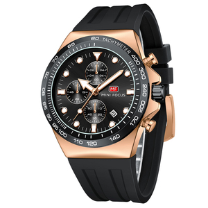 <span class=keywords><strong>MINI</strong></span> <span class=keywords><strong>FOCUS</strong></span> MF0488G Relojes deportivos a prueba de agua Cronógrafo Esfera luminosa Fecha Correa de silicona de moda <span class=keywords><strong>Reloj</strong></span> de cuarzo de lujo para hombre - Product Image 4