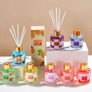 Set <span class=keywords><strong>Diffusore</strong></span> a <span class=keywords><strong>Bastoncini</strong></span> Profumati alla Frutta 2026 Bestseller Transfrontaliero, Deodorante per Ambienti a Lunga Durata con Olio Essenziale per Casa, Bagno, Ufficio - Product Image 5