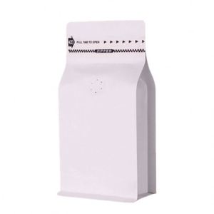 Sachet refermable autoportant imprimé sur mesure, résistant à l'humidité, pour emballage de café, 9x18,5x5cm, pack promotionnel - Product Image 4