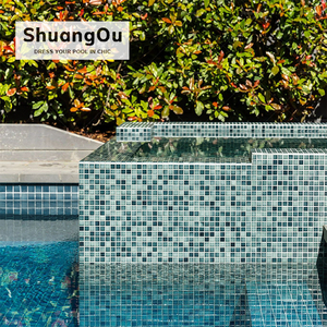 Mô hình thiết kế mới gạch hồ bơi khảm cho hồ bơi khảm tắm khách sạn Spa hồ bơi hạt nhỏ in gạch men - Product Image 6