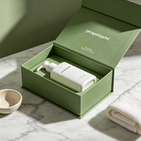 Fabricant Fournisseur Insert en mousse découpé sur mesure Étiquette privée Emballage de flacon de complément alimentaire Boîte rigide magnétique
