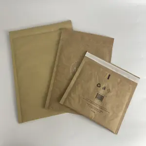 1PCS Quality courier bag Parcel Honeycomb paper packaging bag No Pocket Postal Kraft mailers Flyers mailing Beg