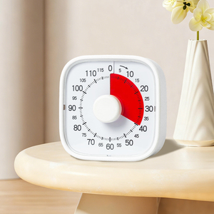 キッチンタイマービジュアル学習教室目覚まし時計時間管理教育タイマー生産性カウントダウンビジュアルタイマー - Product Image 1