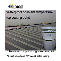 Revêtement liquide à économie d'énergie de haute qualité isolation thermique étanche peinture murale blanche pour ciment plâtre béton Sinice 302D