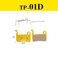 TOOPRE Plaquettes de frein à disque en métal pour VTT Accessoires de vélo de haute qualité pour des performances optimales sur les plaquettes de vélo de VTT