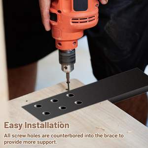 판금 가공 화강암 바 지지대 두꺼운 중량형 플로팅 석영/목재/콘크리트 조리대 나사 - Product Image 3