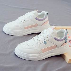 2025 nouvelles baskets femmes respirant en <span class=keywords><strong>cuir</strong></span> blanc chaussures <span class=keywords><strong>femme</strong></span> <span class=keywords><strong>pas</strong></span> <span class=keywords><strong>cher</strong></span> baskets - Product Image 2