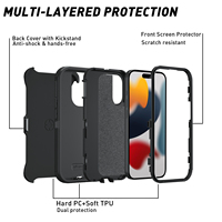 4 en 1 Protection Defender Otterboxer Case Pour Iphone 15 Pro Max Case Pour Coque Iphone 16 Plus Wholesale Fundas Para Celular