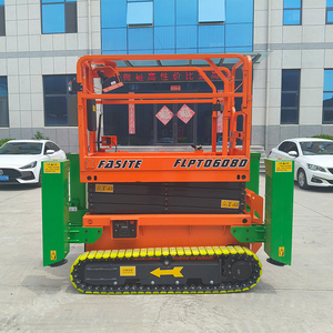 最畅销的自动履带式自行式剪式升降机在崎Terrain的地形中进行空中提升工作 - Product Image 1