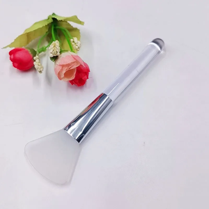 แปรงปัดมาส์กซิลิโคนแบบด้ามจับพลาสติกใสแผ่นมาส์กสำหรับมาสก์หน้า - Product Image 5