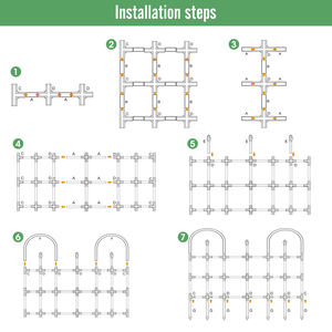 Vallas y Portones de Jardín Ecológicos de Aleación de Hierro y Aluminio con Recubrimiento en Polvo, Color Personalizado OEM ODM - Product Image 4