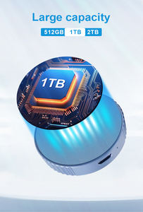 OSCOO MD008 NVMe 512GB berkualitas tinggi | 1TB | 2TB 3D TLC NAND Chip Hard Drive eksternal SSD untuk perangkat pintar dan Desktop - Product Image 5