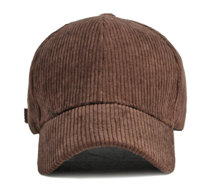 Cappello da Baseball Classico in Velluto a Coste di Cotone, Stile Vintage, Profilo Basso, Regolabile con Fibbia in Ottone, Alta Qualità, Impermeabile, per Adulti - Product Image 5