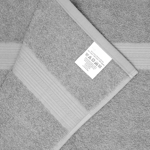 Juego de Toallas de Lujo al por Mayor, Teñidas con Hilo, Sin Torsión, 100% Algodón, Toalla Facial Suave para Hotel, Toalla de Baño Suave con Rayas Jacquard para Spa - Product Image 4