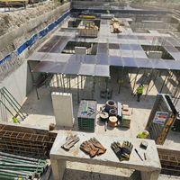 Matériaux de construction pour coffrage en béton, acier, aluminium, coffrage vert, moule de coffrage pour dalle
