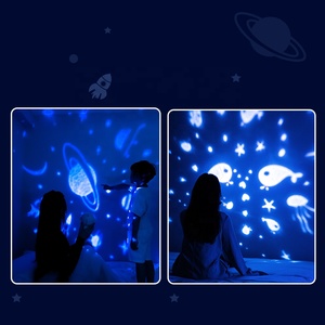 Projetor de led astronauta, projetor de estrelas, aurora, nebula, luz noturna para decoração de casa, presente para crianças - Product Image 6