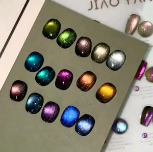 2025 Populaire Cat Eye UV Gel Vernis À Ongles Ensemble 15 Couleurs 12ml Volume En Gros Vente Chaude Cat Eye Gel Vernis par Nail Gel Fournisseur - Product Image 3