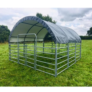 Abri Portable pour Bétail, Chèvres et Chevaux, Tente d'Élevage en Acier Revêtu de PVC, Vente en Gros Usine - Product Image 5