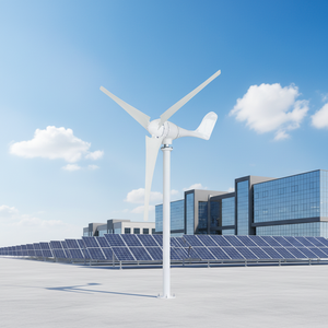 Aerogeneradores de Eje Horizontal Pequeños para Uso Doméstico de 500W 600W, Generador Eólico de Techo con Salida Trifásica AC M2 600W Wind H - Product Image 3