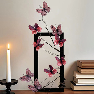 Simulated <strong>butterfly</strong> Flower Ornament for the Living Room Table, Guesthouse, <strong>Caf</strong>&eacute;, Flower Arrangement - Product Image 2