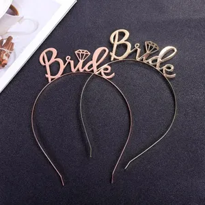 Bride Be Satin Sash White Veil Hairband Elegant Bridal Shower Wedding Decorations Bachelorette <strong>Party</strong> <strong>Hen</strong> Night Bridal <strong>Headband</strong> - Product Image 4