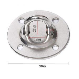 Stainless Steel Mounting Plate Kit For Aerial Yoga Swing 20kg Capacity Durable <b>Hardware</b> - Product Image 4