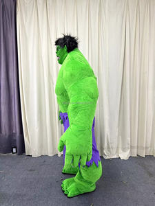 <span class=keywords><strong>Costume</strong></span> Gonfiabile Personalizzabile <span class=keywords><strong>Hulk</strong></span> per Adulti, Mascotte Verde di Personaggio Anime per Pubblicità Commerciale - Product Image 5