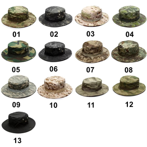 Sombrero de camuflaje, sombreros de cubo, caza al aire libre, senderismo, pesca, Protector solar, sombrero de pescador, estilo táctico para hombres - Product Image 4