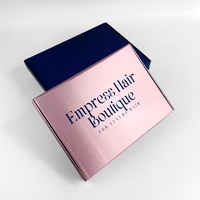Caja de Regalo de Cartón Corrugado Reciclable de Lujo con Logotipo Personalizado en CMKY/Color, Diseño de Avión Plegable Personalizado