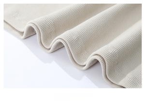 Chemise à <span class=keywords><strong>col</strong></span> montant mi-longue à manches longues pour <span class=keywords><strong>femme</strong></span>, automne-hiver, élégante, coupe ajustée, côtelée, en <span class=keywords><strong>coton</strong></span>, haut intérieur décontracté, motif uni - Product Image 6