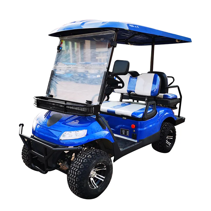 Nouvelle voiture d'ambulance de voiture de golf médicale électrique pour l'utilisateur de fauteuil roulant