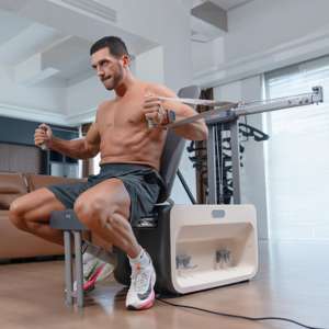 <span class=keywords><strong>Banc</strong></span> de <span class=keywords><strong>musculation</strong></span> multifonctionnel 5-en-1 4HP réglable <span class=keywords><strong>avec</strong></span> <span class=keywords><strong>presse</strong></span> à <span class=keywords><strong>jambes</strong></span>, <span class=keywords><strong>banc</strong></span> de fitness électrique et rangement pour haltères - Product Image 5