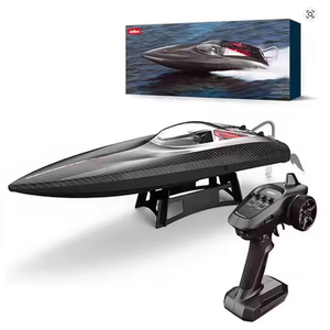 Barco teledirigido UDiRC UDI022, 50 km/h, alta velocidad, resistente al agua, radiocontrol de 2.4 GHz, barco de juguete de acero aleado con motor sin escobillas. - Product Image 1