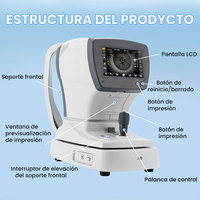 Autorrefractómetro de Alta Calidad FA-6500K con Certificación CE