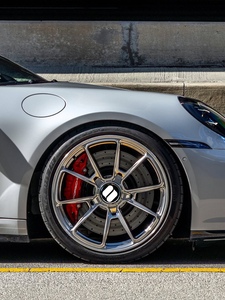 SY-1036 OEM Cao Cấp Giả Mạo T6061 Hợp Kim Wheels18 19 20 Inch5x108 5x112 5x114.3 5x120 Hành Khách Xe Rim Đối Với Porsche BMW Audi - Product Image 2