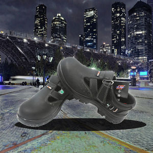 Sandalias de Seguridad con Puntera de Acero, Antideslizantes, Resistentes al Aceite, Transpirables, Unisex, con Cordones, para Fábrica - Product Image 2