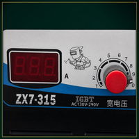 Machine à souder à l'arc DC à onduleur ZX7-315LS, soudeuse MMA portable IGBT 315A 220V 380V, large plage de tension pour le soudage domestique et industriel