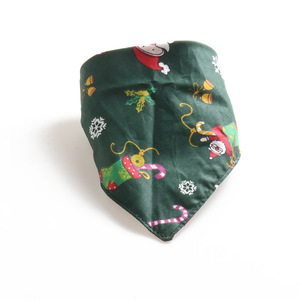 <strong>Christmas</strong> Hot Selling New Plaid Luxury Custom Print Logo Wholesale <strong>Dog</strong> <strong>Bandana</strong> - Product Image 4