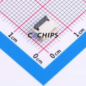 HW0520010-062R-001 FFC/FPC Connector SMD,P=0.5mm,Horizontal Mount Connector Flip Cover Type Double Side Contact / Top Bottom - Product Image 1