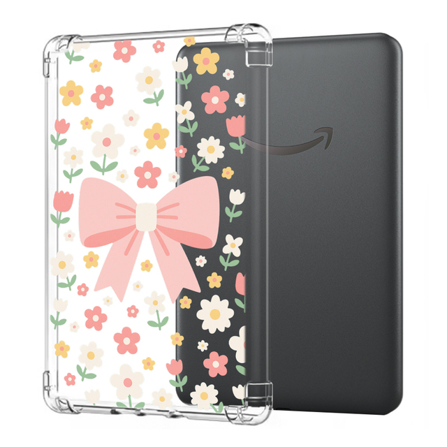 Custom Design Clear Kindle case Cover for Kindle Colorsoft Paperwhite 5 10th 11th 12th 2022 2024 Protective Transparent Soft TPU