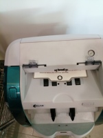 Machine de tri de billets de banque, compteur de monnaie, détecteur, bleu avec écran LED, intelligent K3 S16E01-3659