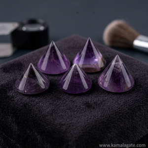 Pyramide conique en Aventurine bleue naturelle en gros, pierres de guérison Reiki, décoration intérieure - Product Image 6