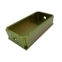 Boîtier en aluminium personnalisé en métal Al 5052 6061, blindage EMI pour amplificateur de signal, impression de logo personnalisée OEM