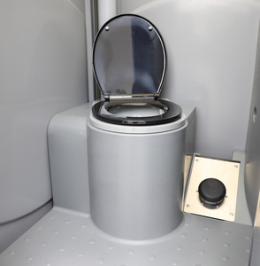 Toilettes mobiles en HDPE, toilettes portables économiques, toilettes à technologie verte, toilettes mobiles en plastique sans station de lavage des mains - Product Image 5