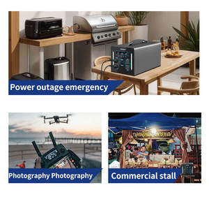 HORGEI <span class=keywords><strong>1500W</strong></span> 2500W 3500W Lifepo4 OEM ODM silencieux double moteur industriel d'urgence 50/60Hz 100A centrale électrique domestique panneaux solaires - Product Image 5