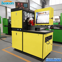 Pompe à injection de carburant diesel BEACON Mini 8 cylindres pour banc de travail MINI12PSB-A Moteur AC 220V 11KW 0-4000 tr/min pour pompe mécanique