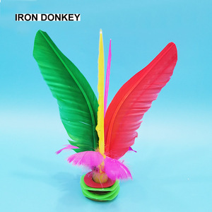 IRONDOENKY OEM, Volante de Plumas de Ganso para Deportes, <span class=keywords><strong>Jianzi</strong></span> Chino para Competencia de Plumas, Fitness para Adultos - Product Image 6