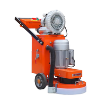 LIANDIAN Pulidora de Hormigón Semiautomática con Motor Siemens, Bomba Manual, Caja de Cambios, Ancho de Trabajo de 350 mm, Giro Corto