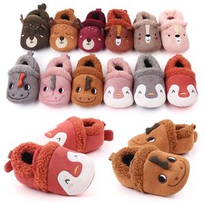 Chaussures pour bébé adorables chaussons pour bambins chaussons en <span class=keywords><strong>tricot</strong></span> pour bébés garçons et filles dessin animé mignon chaussons antidérapants Prewalker pour bébés - Product Image 6