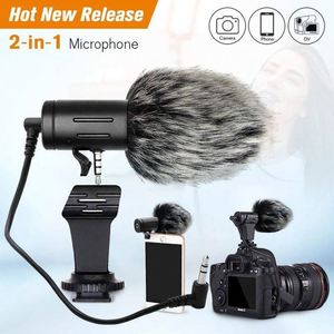 News Video Mobile Phone Camera Universal Microphone Video For <span class=keywords><strong>Canon</strong></span> DSLR Camera - Product Image 6